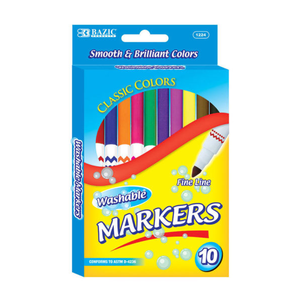 Washable Markers Fine Line 10ct.