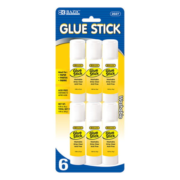 g Glue Sticks .28 6 Pack