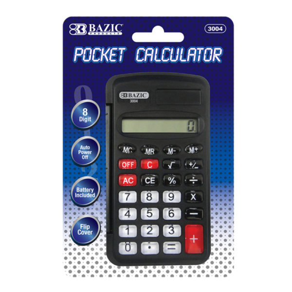 Plain 8 Digit Calculator
