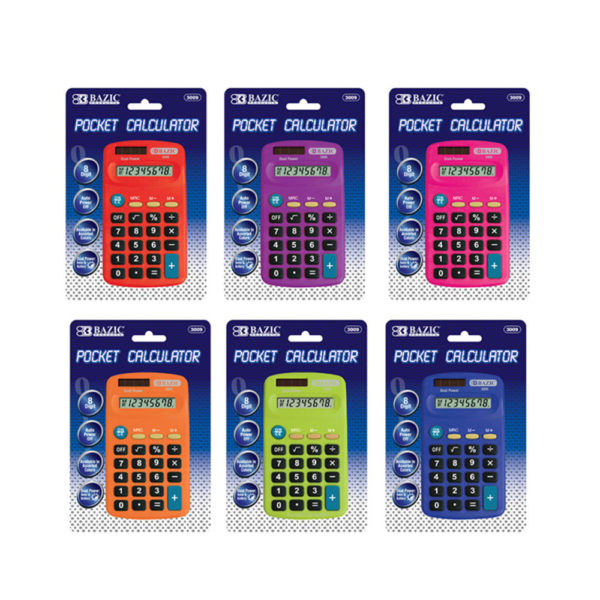 Colors 8 Digit Calculator