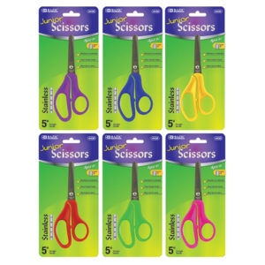 Assorted Color Blunt 5 inch Scissors
