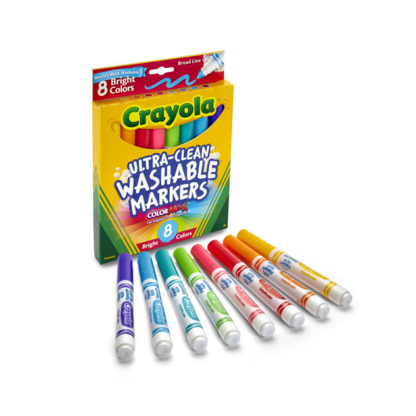 Ultra-Clean Washable Markers Bright